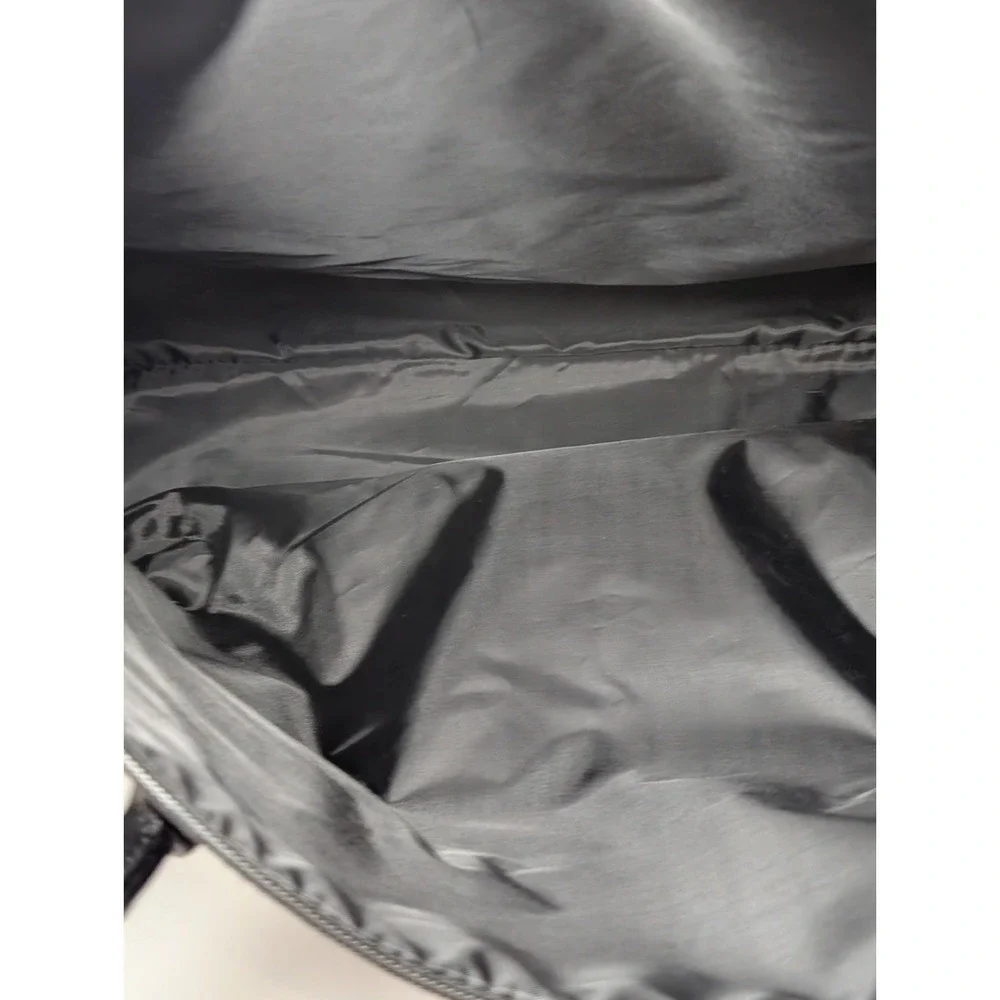 Hugo Boss Laptop Briefcase Bag Gray Felt Black‎ Leather #ManOfToday Work Travel